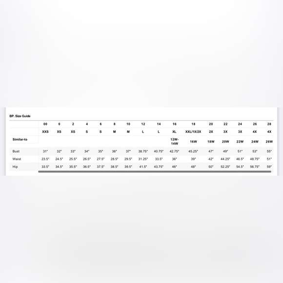 BP Ruched Cami Black Minidress Size 3X NWT - Picture 5 of 12